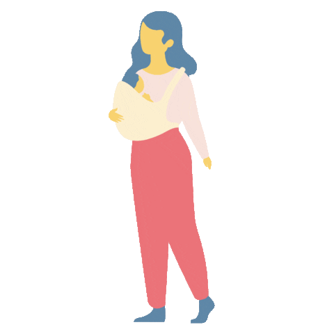 marielamezquita giphyupload mama nursing postpartum Sticker