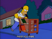 angry homer simpson GIF