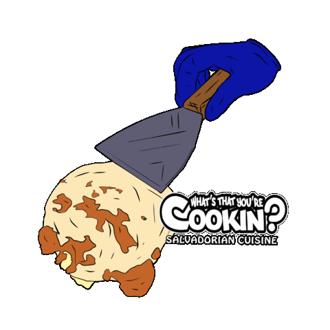 El Salvador Cookin Sticker by Whats That Youre Cookin?