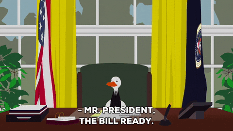 walking duck GIF by South Park 