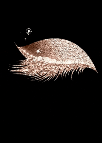 Roseglam eyelashes cilios glamlash GIF