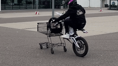 Bikelife-Saarland biker supermarket giphycreatortest ebike GIF