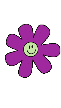 Happy Daisy Flower Sticker