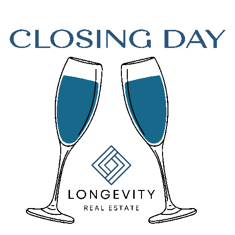 longevityrealestate real estate house broker closing day Sticker