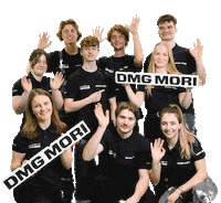 Wave Hello Sticker by DMG MORI