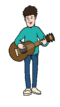 Guitar 弾き語り Sticker by Sheryu39