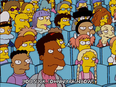 yelling episode 18 GIF