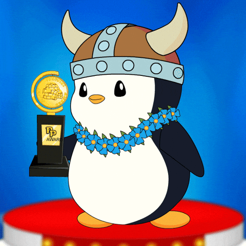 Number One Win GIF by Pudgy Penguins