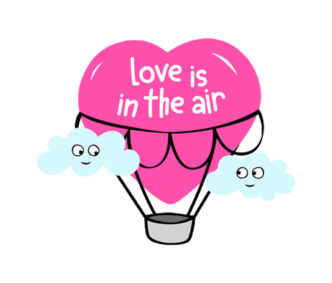 Clouds Love Sticker