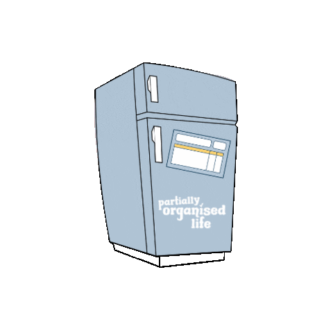 partiallyorganisedlife giphyupload fridge pol partiallyorganisedlife Sticker
