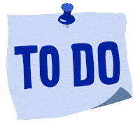 Post It To Do Sticker by University of Florida