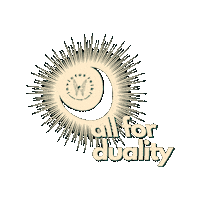 Sun Moon Sticker by Invictus Reiki