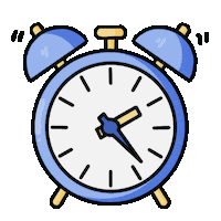 Yet To Come Clock Sticker