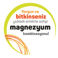 Yorgun Magnezyum Sticker by NBT ILAC