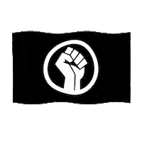 FlagsForGood blm fist black lives matter blacklivesmatter Sticker