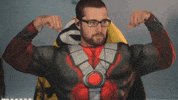 Flex Superhero GIF by Wicked Worrior