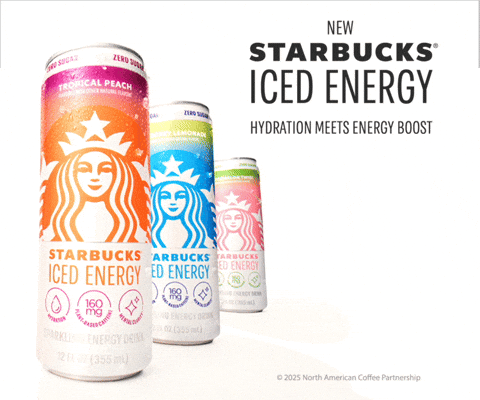 Starbucks Iced Energy GIF by Starbucks