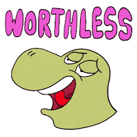 Dinosaur Mean Sticker by Luigi Segre