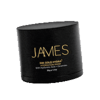 Gold Mask Sticker by James