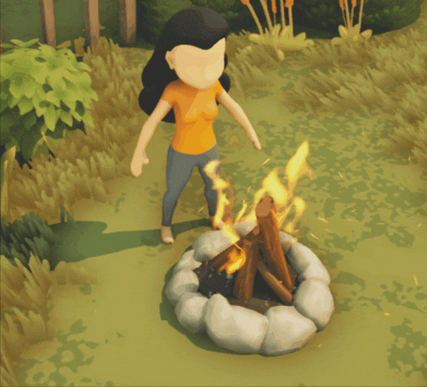 myPotatoGames giphyupload game design firepit coral island GIF