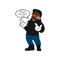 Marketing Jack Sticker by VIP Outsource