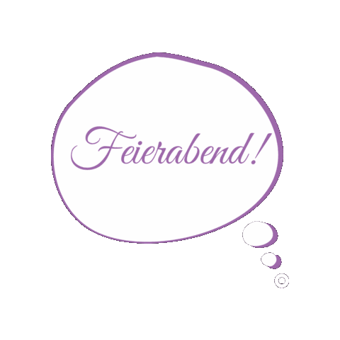 Feierabend Sticker by Isarliesl