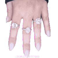 Rock Ice Sticker by Michael Arthur