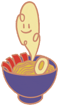 Happy Food Sticker