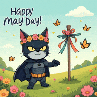 May Day Hello GIF by CATBAT