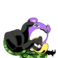 Knock Knock Hello Sticker by Bubblegoose Ballers