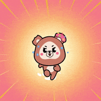 Cake Hug Attack GIF by Beraji Bears