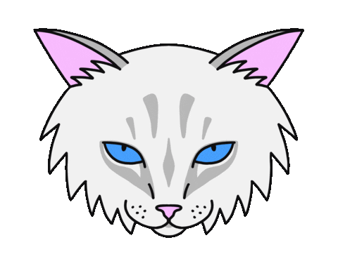 Cat Kitty Sticker by Jasi