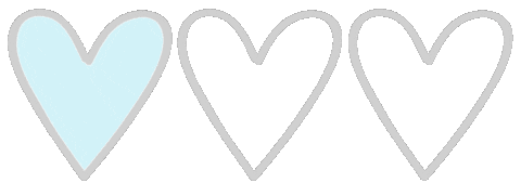 In Love Hearts Sticker