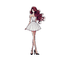Girl Woman Sticker