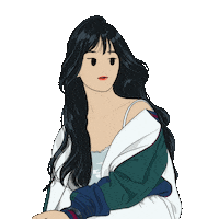 Korean Drama Girl Sticker