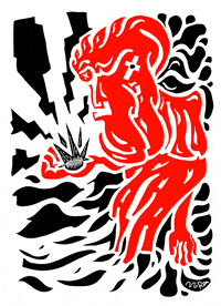 illustration artists on tumblr GIF by Miron