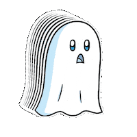 Halloween Ghost Sticker