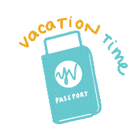 Vacation Time Sticker by Younique Ventures
