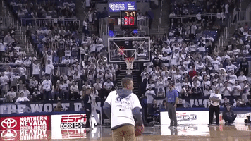 University of Nevada Student Sinks Half-Court Shot, Wins Free Tuition for a Year