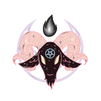 Goat Witchcraft Sticker