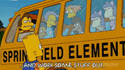 Season 19 Friends GIF by The Simpsons