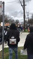 Students Walk Out to Protest Police Shooting of Stephon Clark