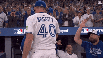High Five Blue Jays GIF by Toronto Blue Jays