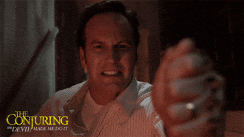 theconjuringmovie horror scary scared fear GIF