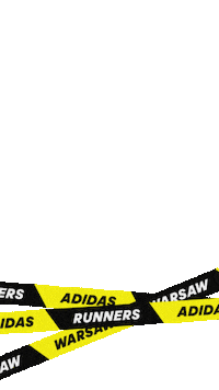 adidasPL adidas running arw adidas runners warsaw night mile warsaw Sticker