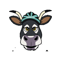 Cow Mtb Sticker by ReinosaNoLimits