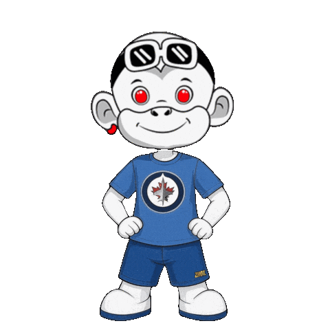 Winnipeg Jets Nhl Sticker by Zhot Shop