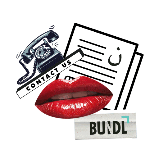 Happy Beauty Sticker by Bundl Designs