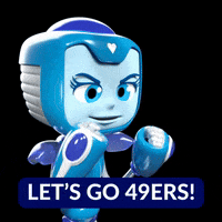 Go 49Ers Super Bowl GIF by Blue Studios