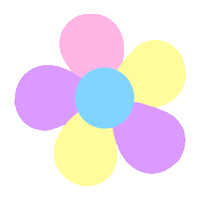 Flor Colores Sticker